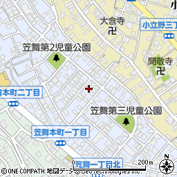 〒920-0965 石川県金沢市笠舞の地図