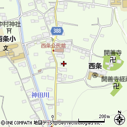 長野県長野市松代町西条3632周辺の地図