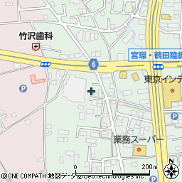 栃木県宇都宮市鶴田町1533周辺の地図