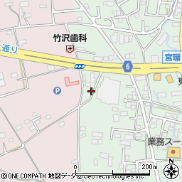 栃木県宇都宮市鶴田町1543周辺の地図