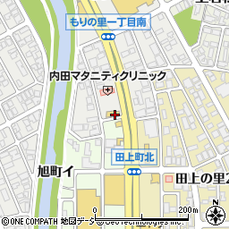 石川県金沢市もりの里1丁目208周辺の地図