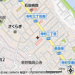 渋谷商店周辺の地図