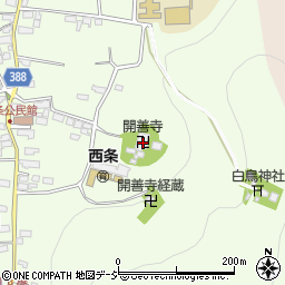 長野県長野市松代町西条3668周辺の地図
