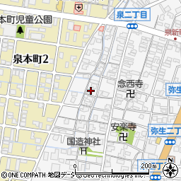 石川県金沢市泉2丁目29周辺の地図