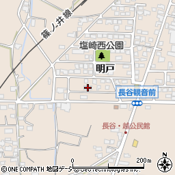 ハイカムール篠ノ井周辺の地図