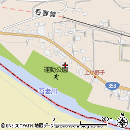 群馬県渋川市小野子1887周辺の地図