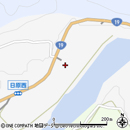 長野県長野市信州新町日原西2232周辺の地図