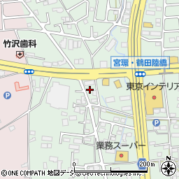 栃木県宇都宮市鶴田町1531周辺の地図