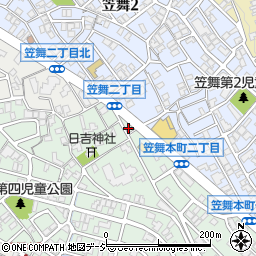 ヤングドライ城南店周辺の地図