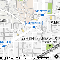 八日市四丁目周辺の地図