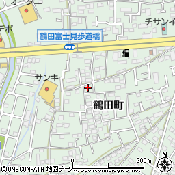 栃木県宇都宮市鶴田町3154周辺の地図