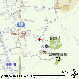 長野県長野市松代町西条3663周辺の地図
