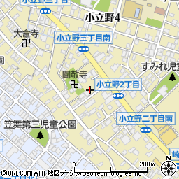上島整骨院周辺の地図