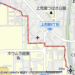 ビレッジハウス金沢タワー周辺の地図