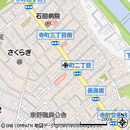 北國銀行寺町支店周辺の地図