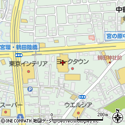 ヨークベニマル鶴田店周辺の地図