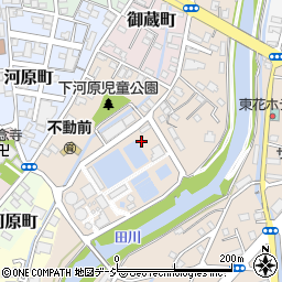 栃木県宇都宮市下河原周辺の地図