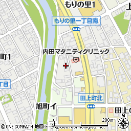 石川県金沢市もりの里1丁目236周辺の地図