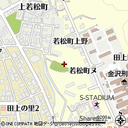 石川県金沢市若松町ヲ周辺の地図