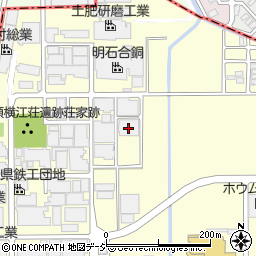 明石合銅溶着工場周辺の地図