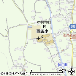 長野県長野市松代町西条4周辺の地図