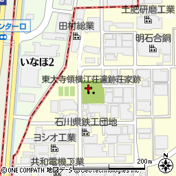 東大寺領横江荘荘家跡周辺の地図