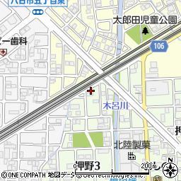 石川県金沢市押野3丁目47周辺の地図