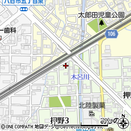 石川県金沢市押野3丁目47-1周辺の地図