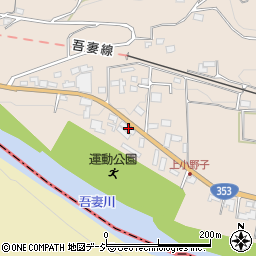 群馬県渋川市小野子1889-1周辺の地図