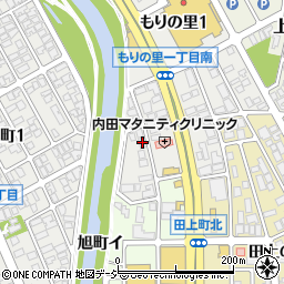 石川県金沢市もりの里1丁目235周辺の地図