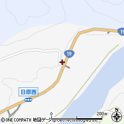 長野県長野市信州新町日原西2275周辺の地図