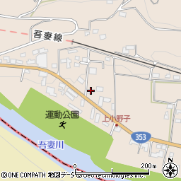 群馬県渋川市小野子1909周辺の地図