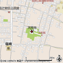 天用寺周辺の地図