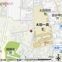 茨城県常陸太田市栄町57周辺の地図