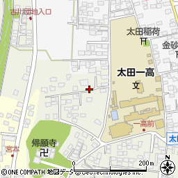 茨城県常陸太田市栄町3-1周辺の地図