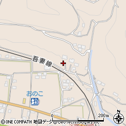 群馬県渋川市小野子2043周辺の地図
