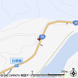 長野県長野市信州新町日原西2275-1周辺の地図