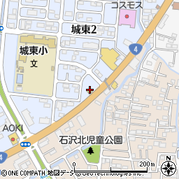 スターバックスコーヒー 宇都宮城東店周辺の地図