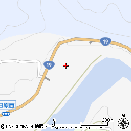長野県長野市信州新町日原西2241周辺の地図