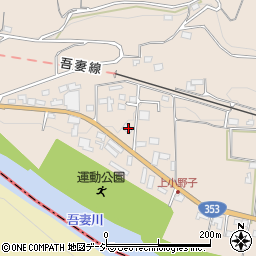 群馬県渋川市小野子1890周辺の地図