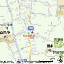 長野県長野市松代町西条3723-1周辺の地図