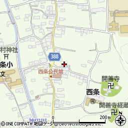 長野県長野市松代町西条3722周辺の地図