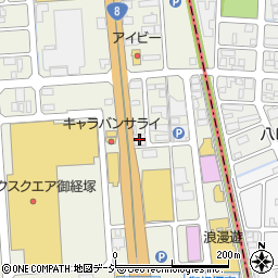 北陸銀行金沢西インター支店周辺の地図