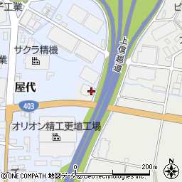 甲信越エア・ウォーター株式会社　長野営業所周辺の地図