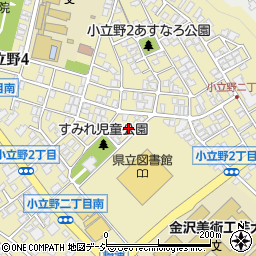 石川県金沢市小立野2丁目5周辺の地図