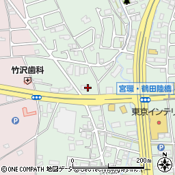 栃木県宇都宮市鶴田町1532周辺の地図