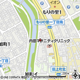 石川県金沢市もりの里1丁目253周辺の地図