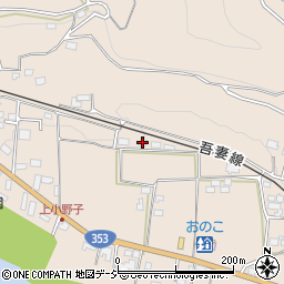 群馬県渋川市小野子1952周辺の地図