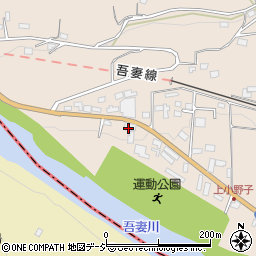 群馬県渋川市小野子2308周辺の地図