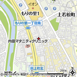 石川県金沢市もりの里1丁目39周辺の地図